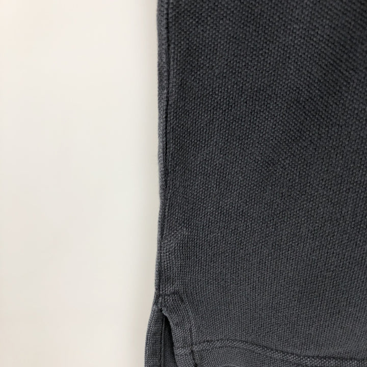 1990'S Tommy Hilfiger short-sleeved polo shirt, men's size S (approx.), vintage. cotton dark green Vintage Second Hand