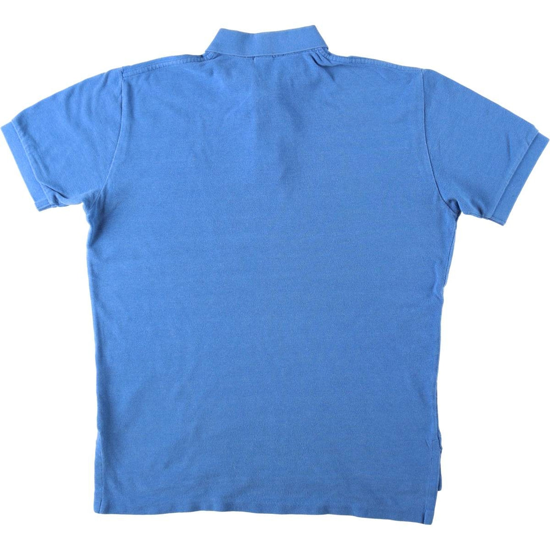 Ralph Lauren POLO by Ralph Lauren short sleeve polo shirt, men's size M cotton blue type Vintage Second Hand
