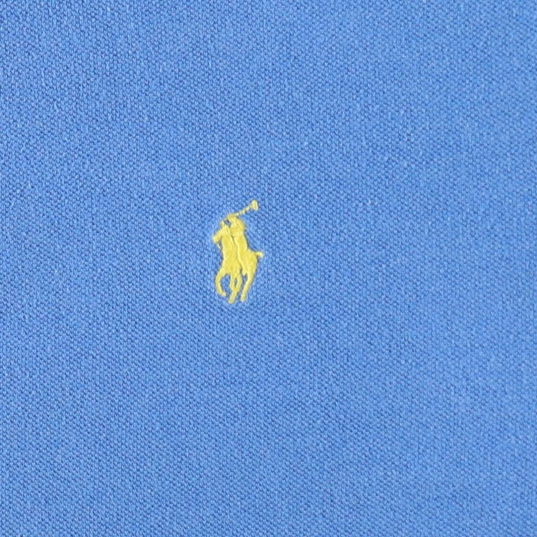 Ralph Lauren POLO by Ralph Lauren short sleeve polo shirt, men's size M cotton blue type Vintage Second Hand