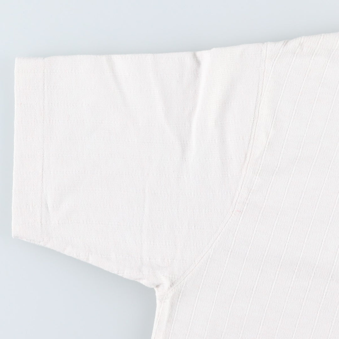 Ralph Lauren CHAPS Short-Sleeve Polo Shirt, Men's Size S (approx.) cotton white type Vintage Second Hand