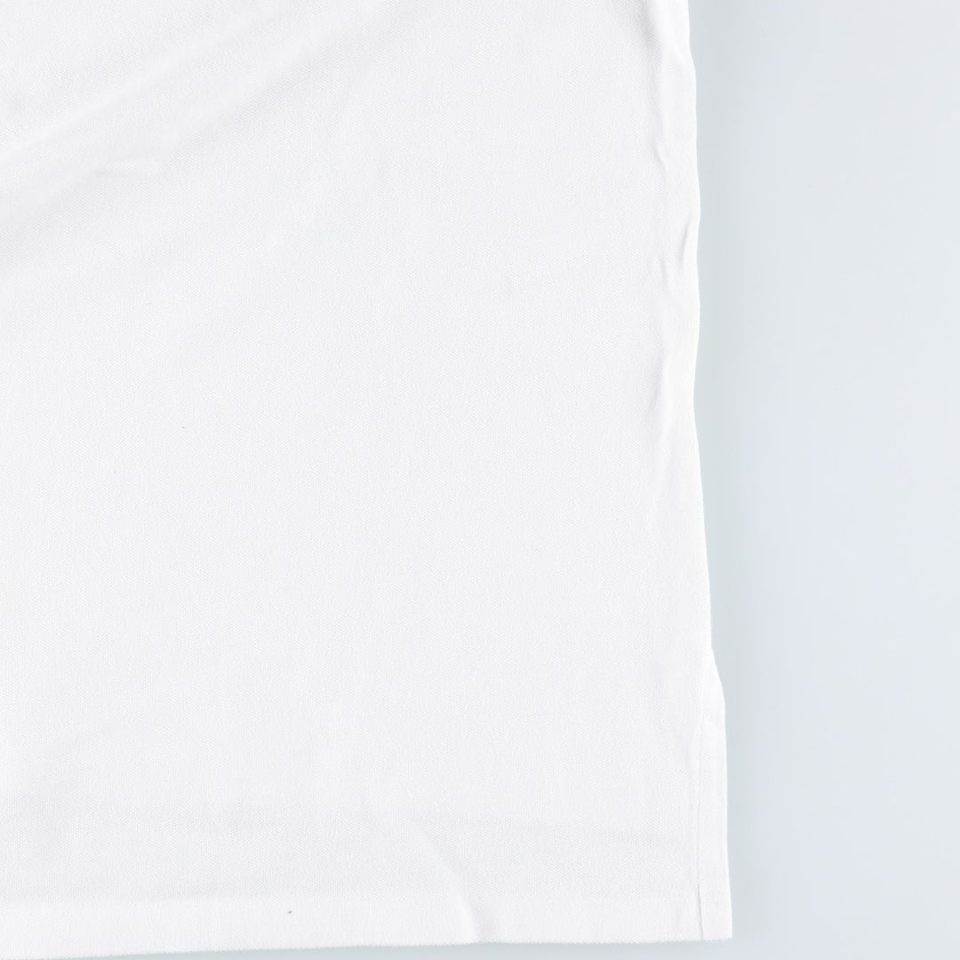 Ralph Lauren POLO by Ralph Lauren CUSTOM FIT short sleeve polo shirt, men's M size cotton white type Vintage Second Hand