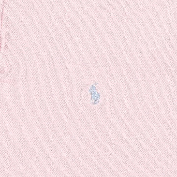 90'S Ralph Lauren POLO by Ralph Lauren short sleeve polo shirt made in USA, men's XL size, vintage cotton pink type Vintage Second Hand