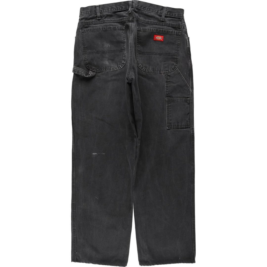 Dickies Duck Painter Pants Men's W34 equivalent cotton black type Vintage Second Hand