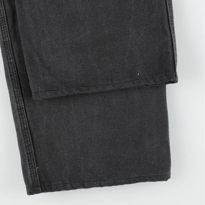 Dickies Duck Painter Pants Men's W34 equivalent cotton black type Vintage Second Hand