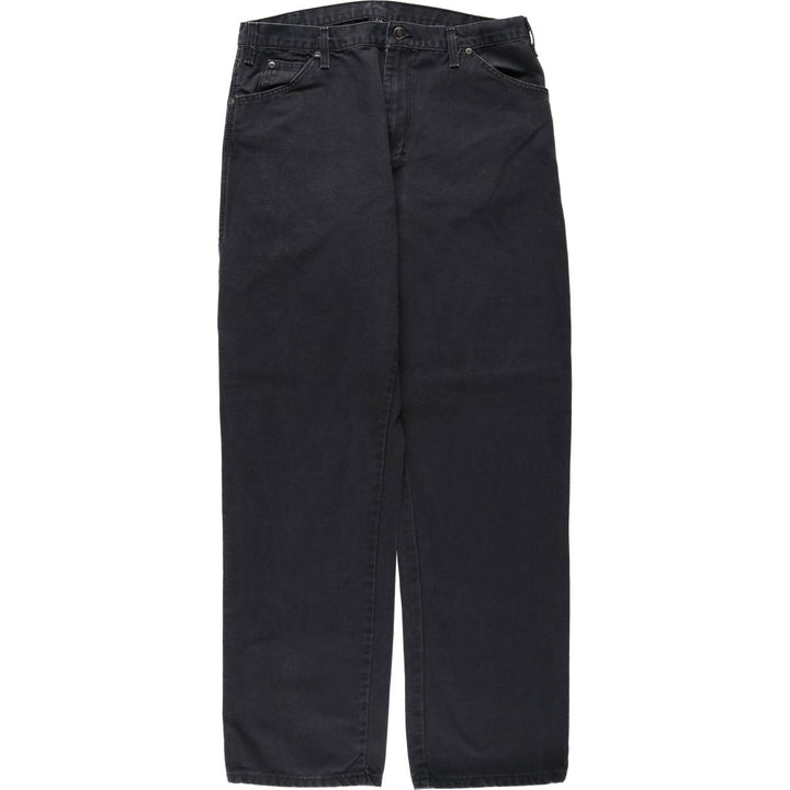 Dickies Duck Painter Pants Men's W36 cotton black type Vintage Second Hand