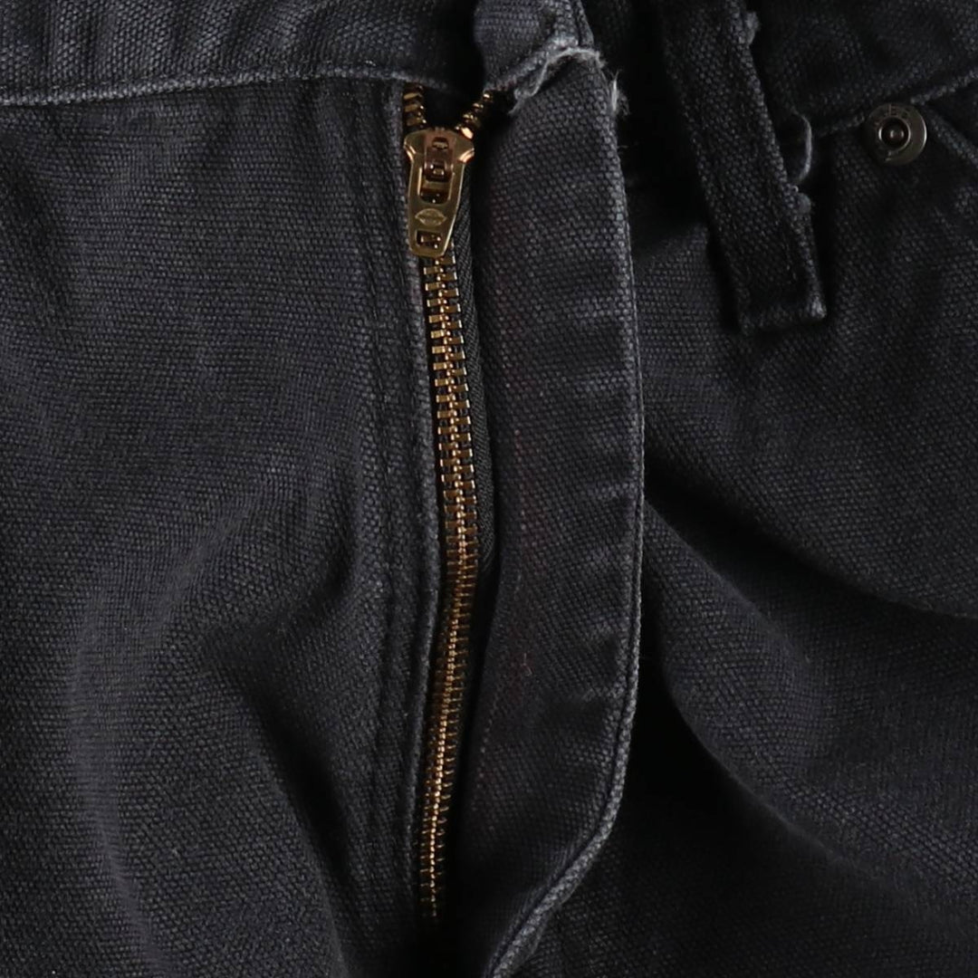 Dickies Duck Painter Pants Men's W36 cotton black type Vintage Second Hand