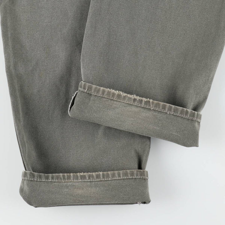 Dickies Duck Painter Pants Men's W36 cotton Khaki type Vintage Second Hand