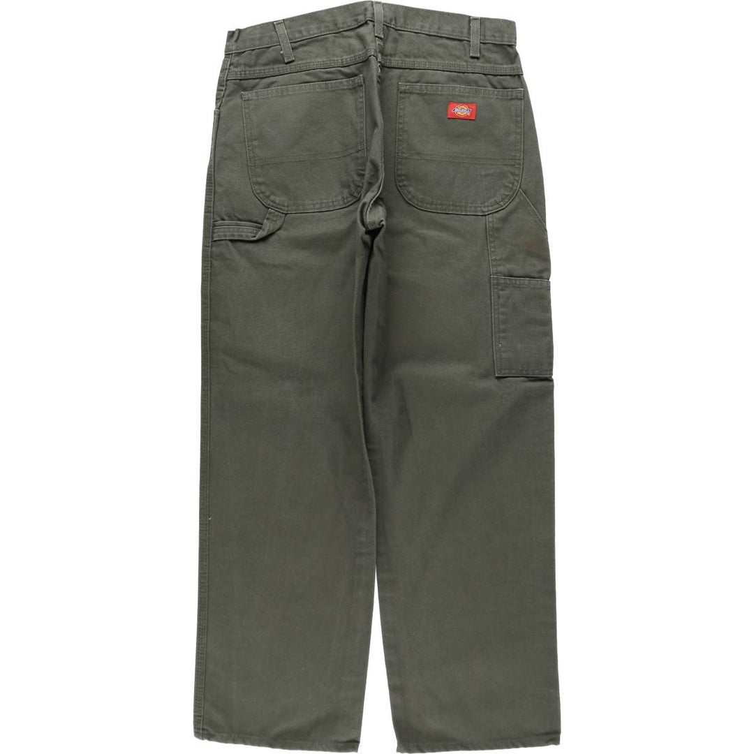 Dickies Relaxed Fit Duck Painter Pants Men's W34 equivalent cotton Khaki type Vintage Second Hand