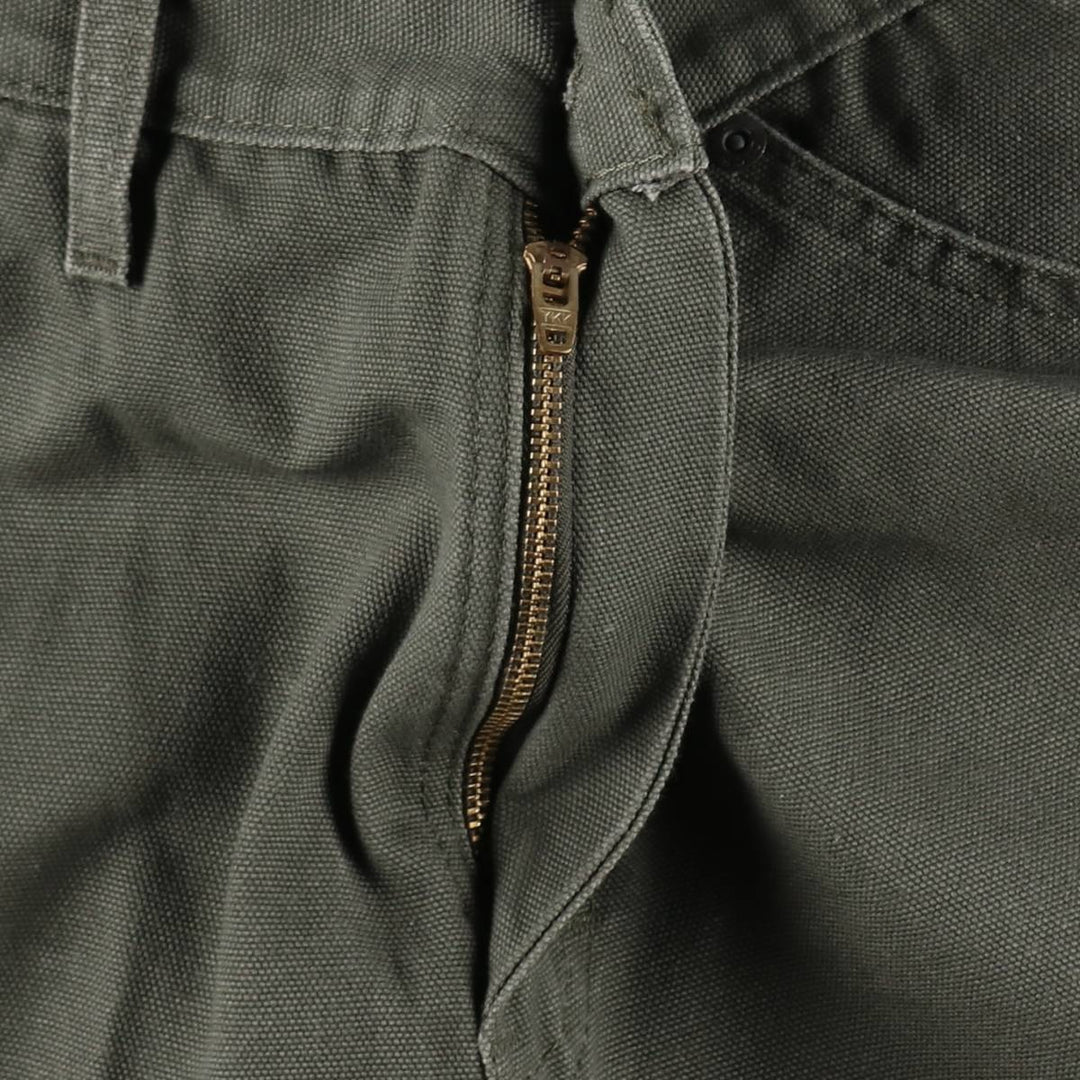 Dickies Relaxed Fit Duck Painter Pants Men's W34 equivalent cotton Khaki type Vintage Second Hand