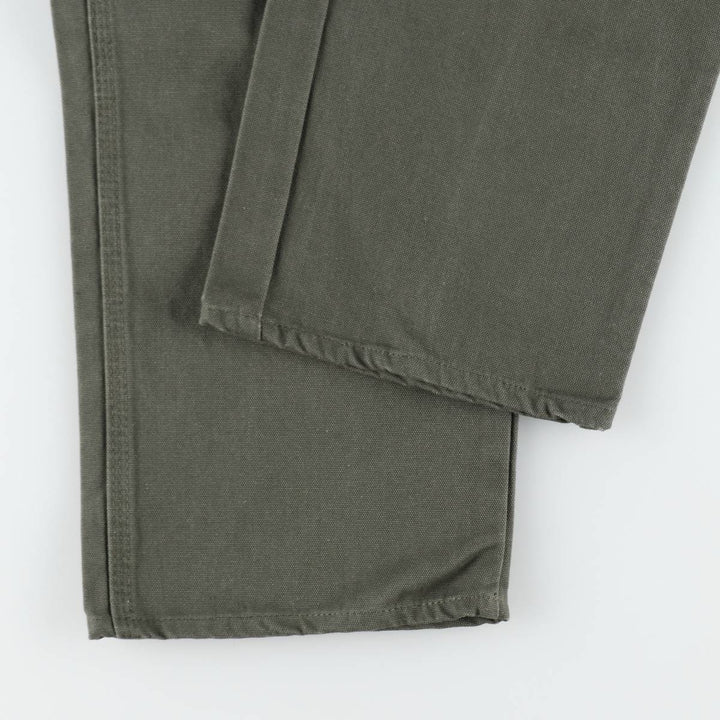 Dickies Relaxed Fit Duck Painter Pants Men's W34 equivalent cotton Khaki type Vintage Second Hand