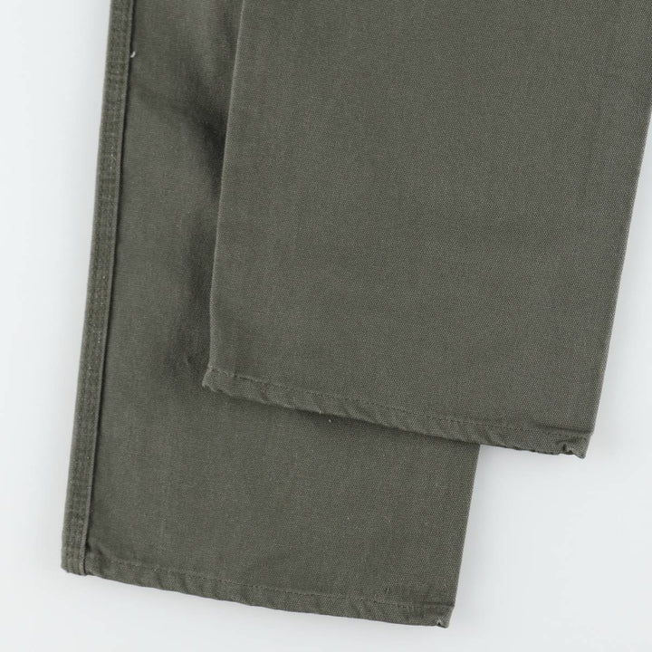 Dickies Relaxed Fit Duck Painter Pants Men's W34 equivalent cotton Khaki type Vintage Second Hand