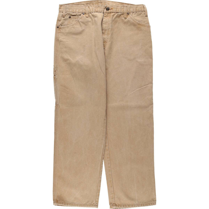 Dickies Duck Painter Pants, Men's W35 (approx.), Vintage cotton Beige type Vintage Second Hand