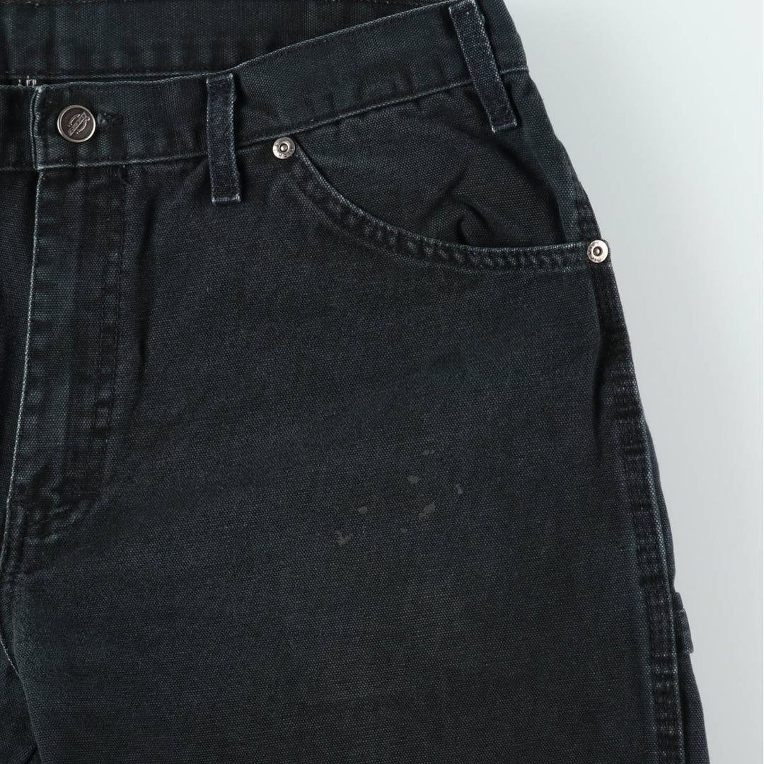 Dickies Relaxed Fit Duck Painter Pants Men's W34 equivalent cotton black type Vintage Second Hand