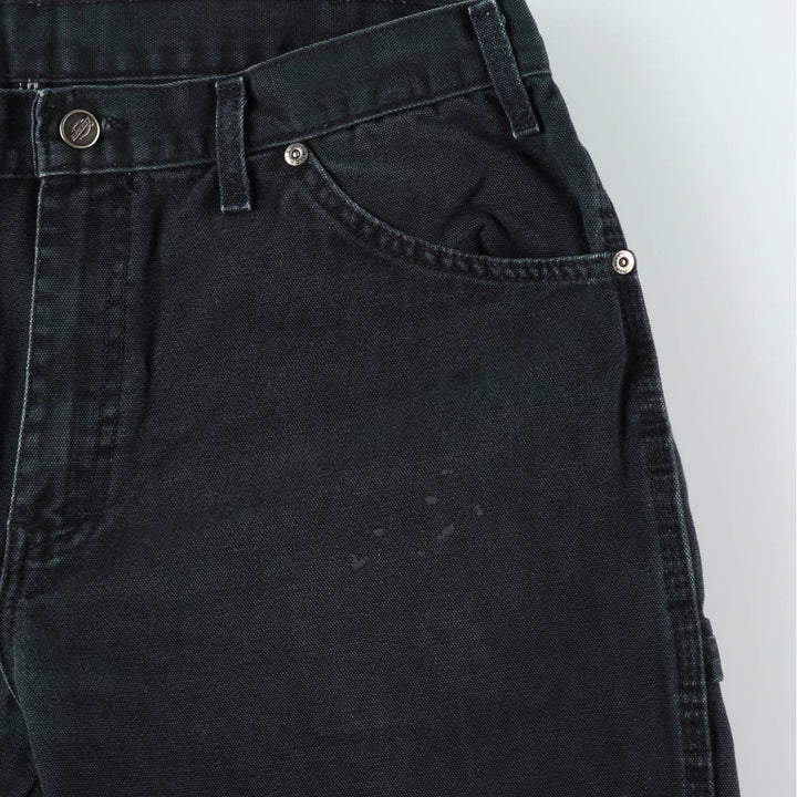 Dickies Relaxed Fit Duck Painter Pants Men's W34 equivalent cotton black type Vintage Second Hand