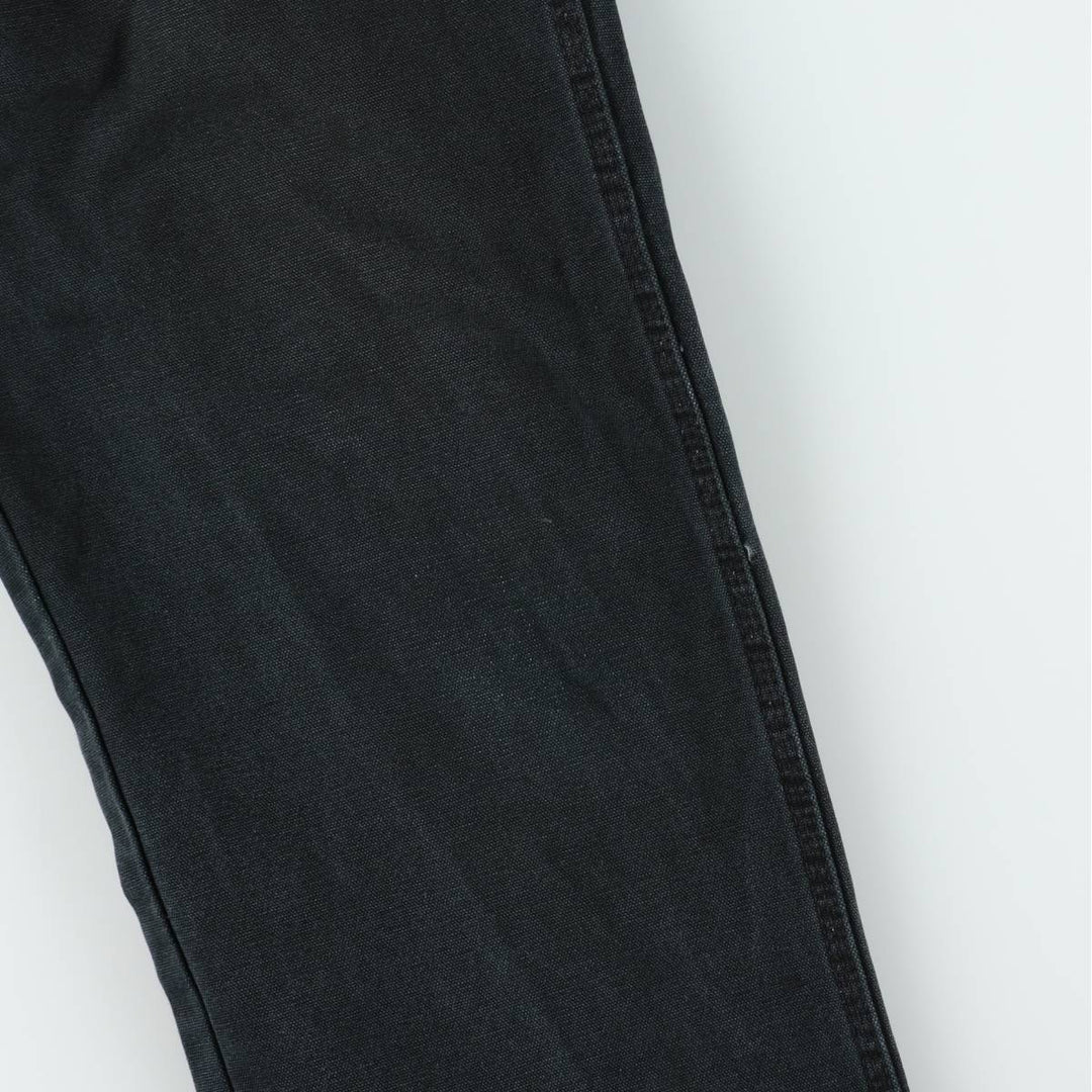 Dickies Relaxed Fit Duck Painter Pants Men's W34 equivalent cotton black type Vintage Second Hand