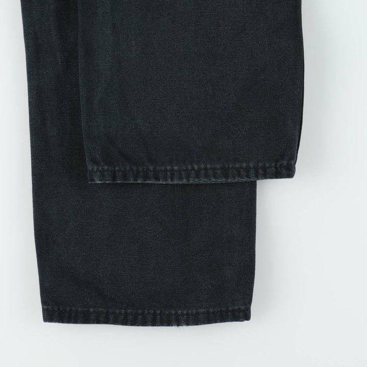 Dickies Relaxed Fit Duck Painter Pants Men's W34 equivalent cotton black type Vintage Second Hand