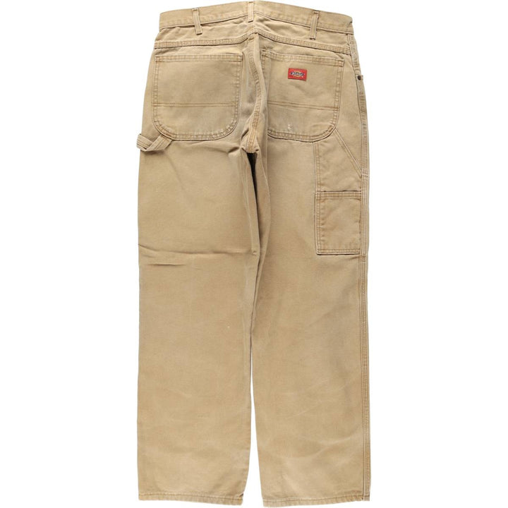 Dickies Duck Painter Pants Men's W33 equivalent cotton Camel type Vintage Second Hand