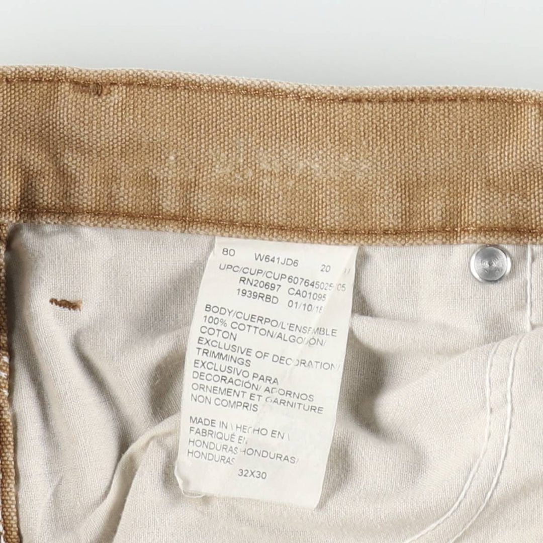 Dickies Duck Painter Pants Men's W33 equivalent cotton Camel type Vintage Second Hand