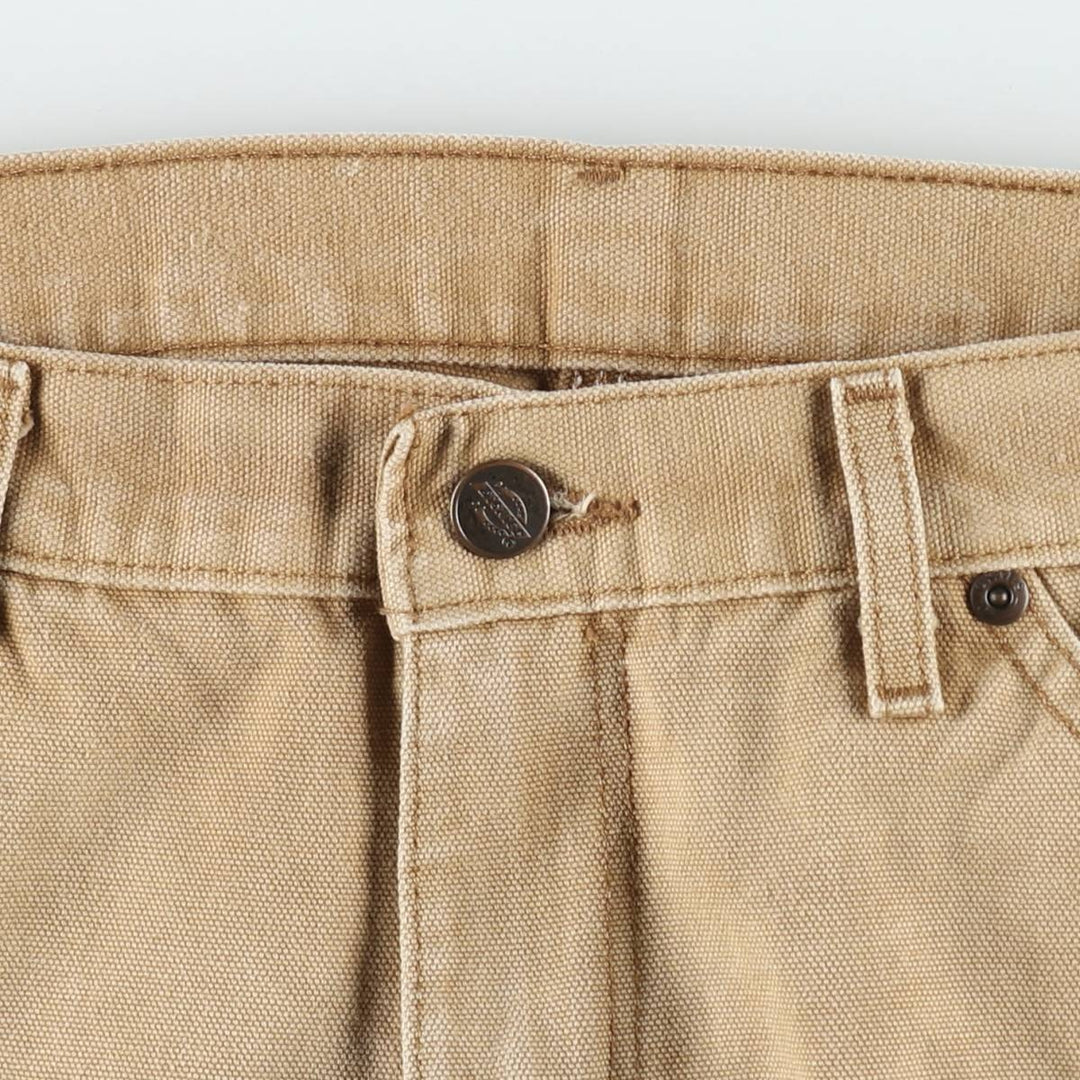 Dickies Duck Painter Pants Men's W33 equivalent cotton Camel type Vintage Second Hand