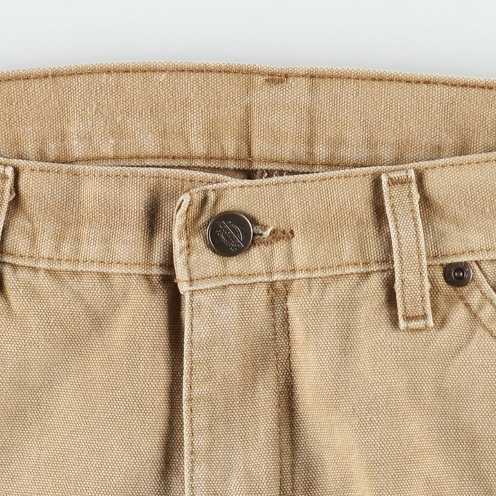Dickies Duck Painter Pants Men's W33 equivalent cotton Camel type Vintage Second Hand