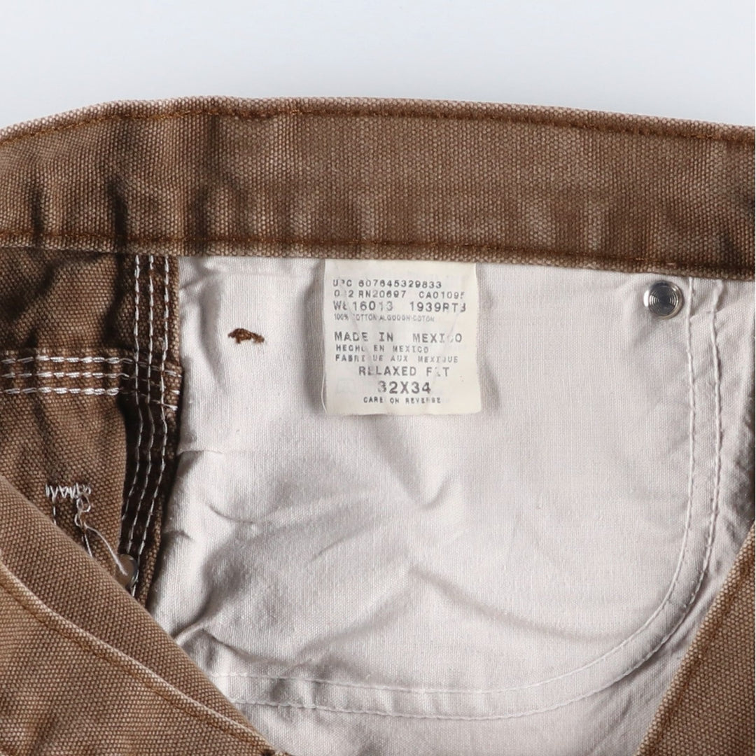 Dickies Duck Painter Pants Men's W32 equivalent cotton brown type Vintage Second Hand