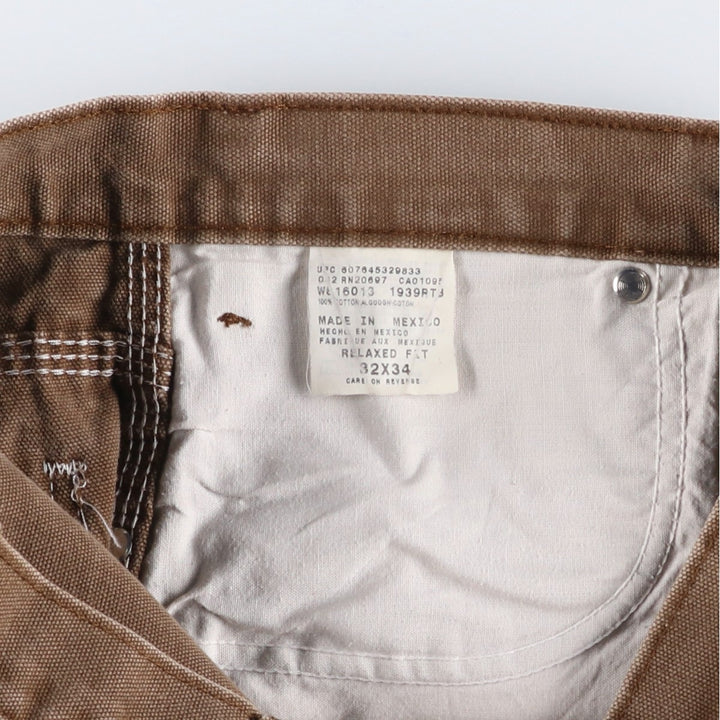 Dickies Duck Painter Pants Men's W32 equivalent cotton brown type Vintage Second Hand