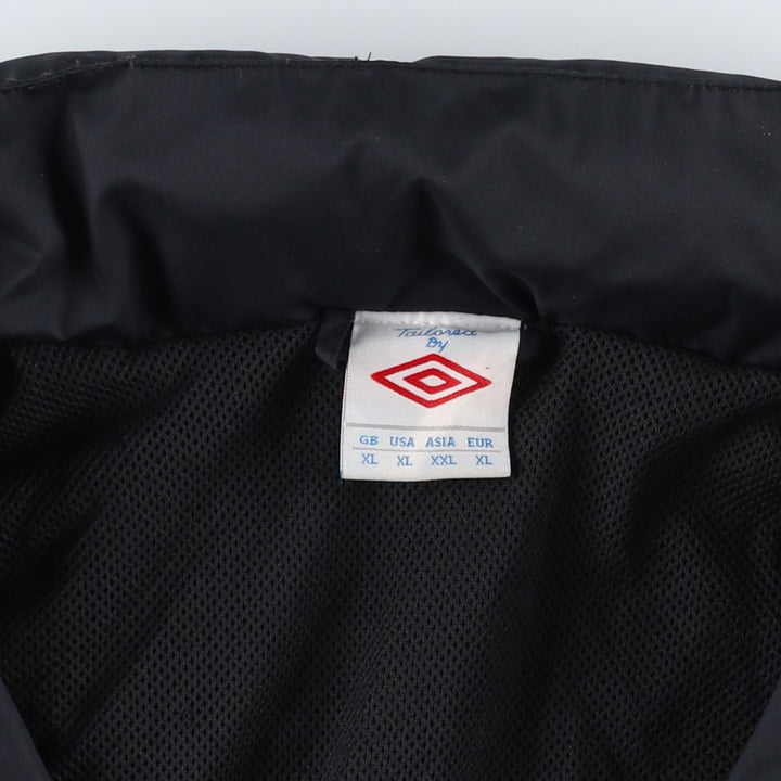 Umbro UMBRO windbreaker, men's size XL polyester black type Vintage Second Hand