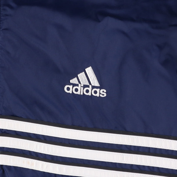 90'S Adidas nylon jacket, men's size M Nylon navy blue type Vintage Second Hand