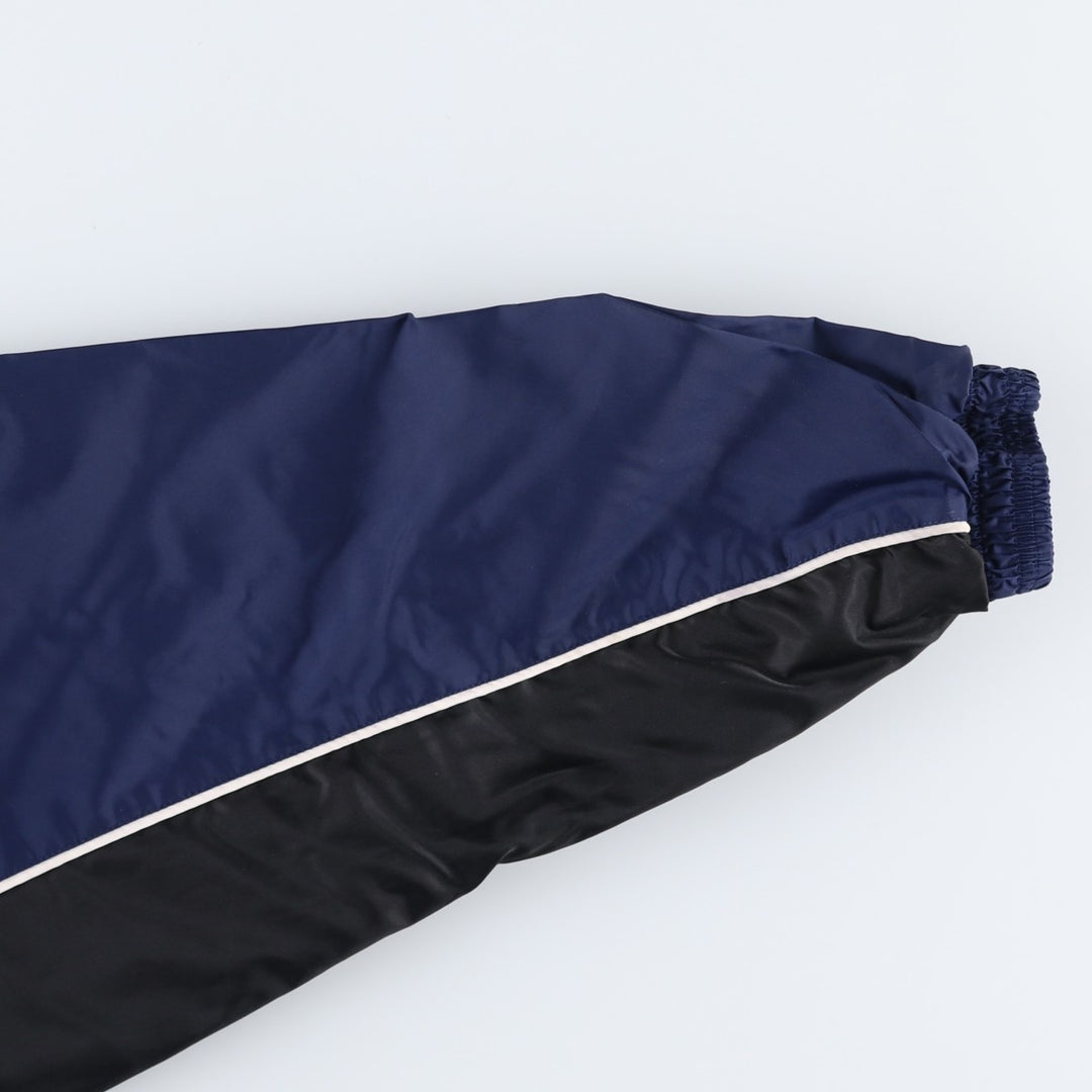 90'S Adidas nylon jacket, men's size M Nylon navy blue type Vintage Second Hand