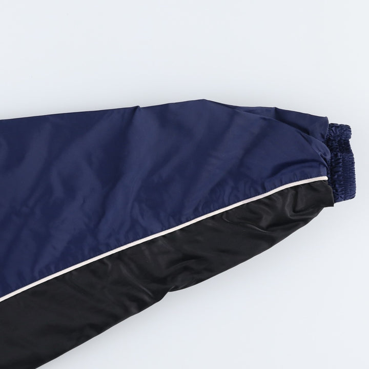 90'S Adidas nylon jacket, men's size M Nylon navy blue type Vintage Second Hand
