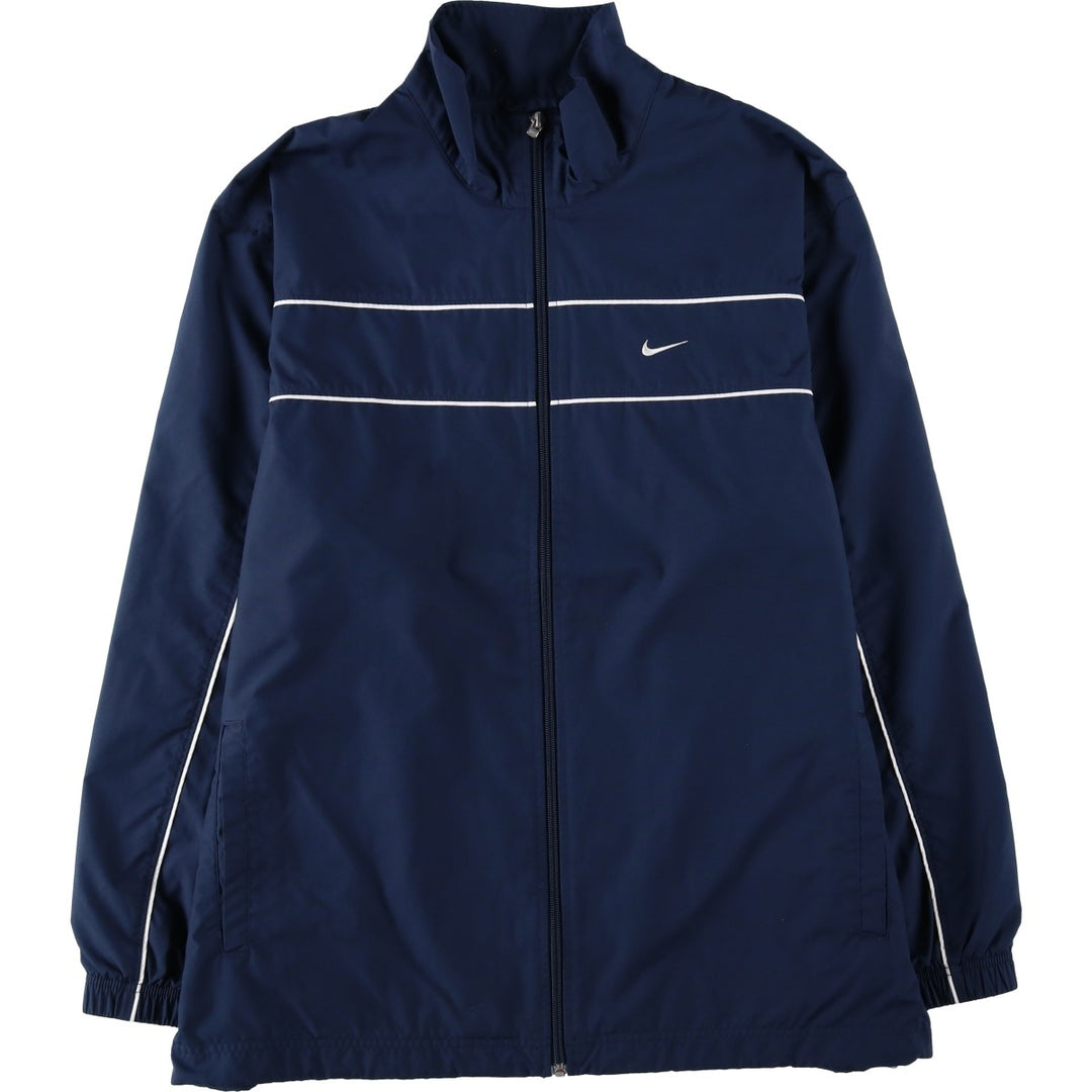 00'S Nike Windbreaker Men's Size L polyester navy blue type Vintage Second Hand