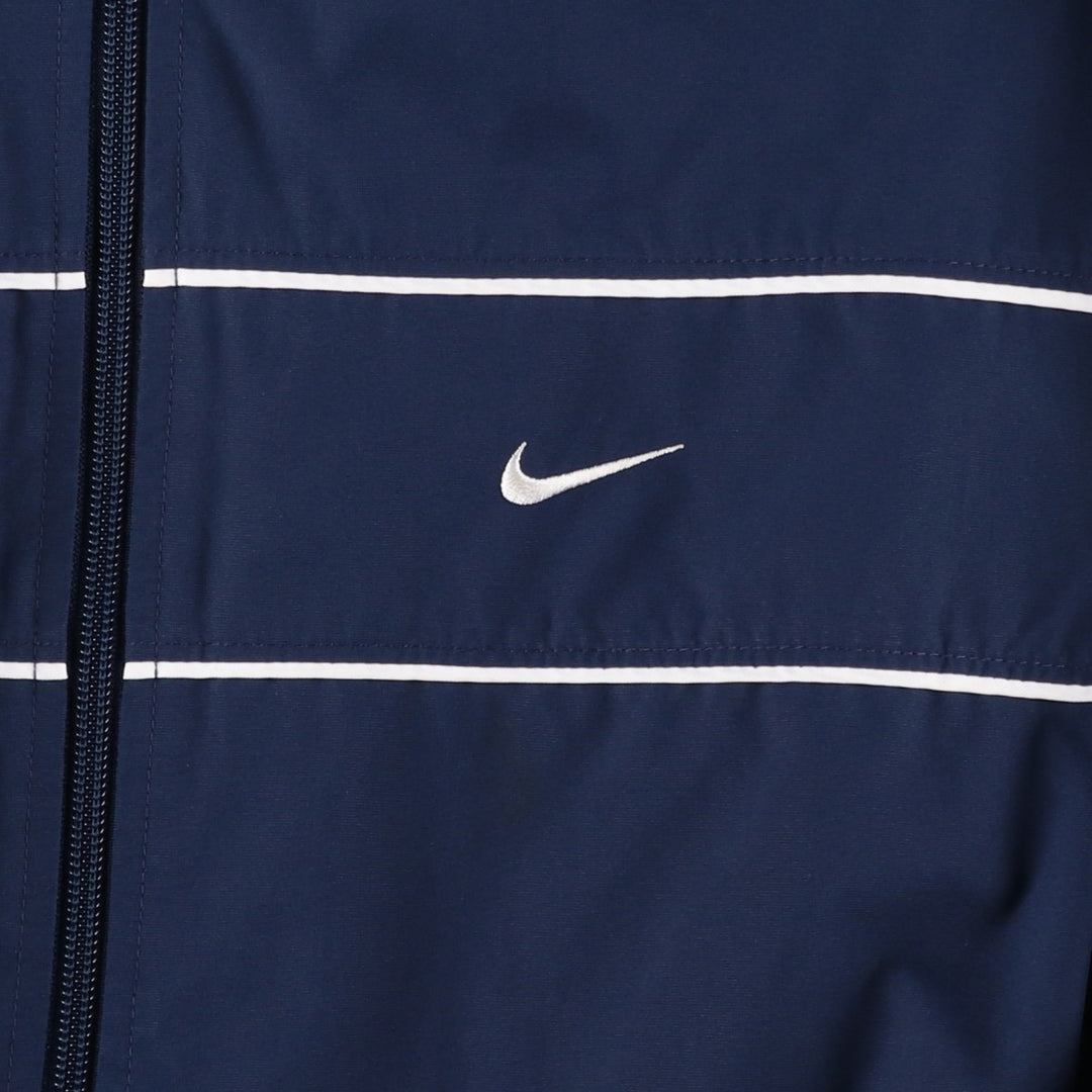 00'S Nike Windbreaker Men's Size L polyester navy blue type Vintage Second Hand
