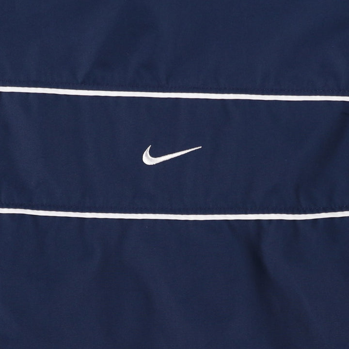 00'S Nike Windbreaker Men's Size L polyester navy blue type Vintage Second Hand