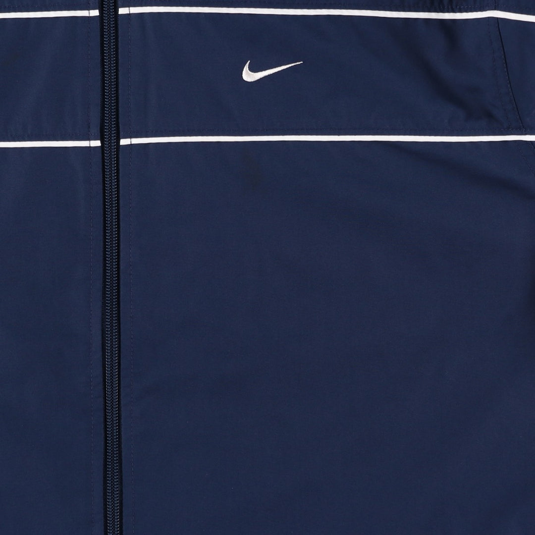 00'S Nike Windbreaker Men's Size L polyester navy blue type Vintage Second Hand