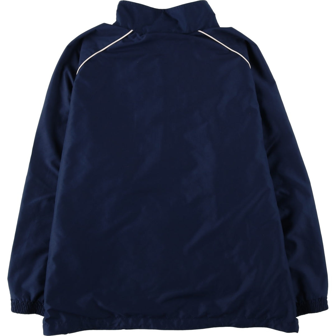 2000'S Reebok Windbreaker, Men's XXL equivalent. polyester navy blue type Vintage Second Hand