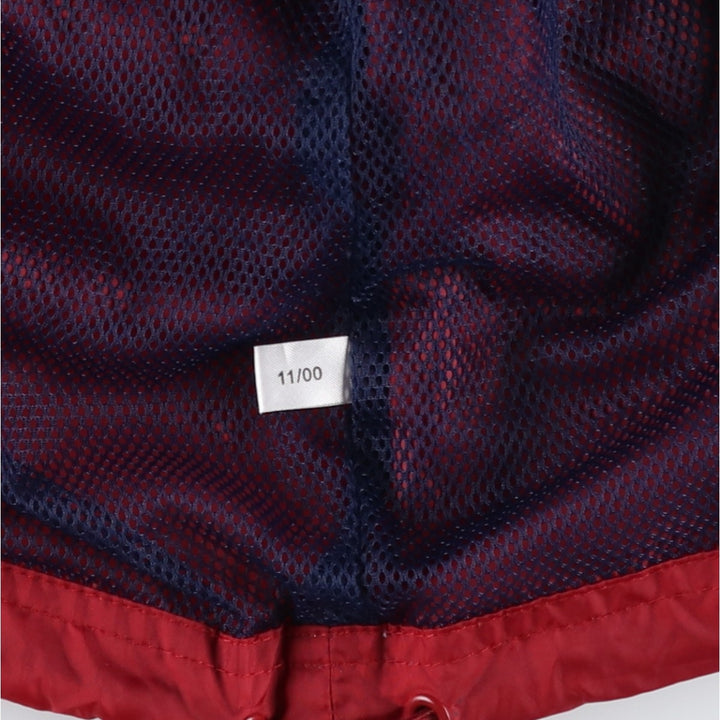 00'S Adidas nylon jacket, men's size L Nylon burgundy type Vintage Second Hand
