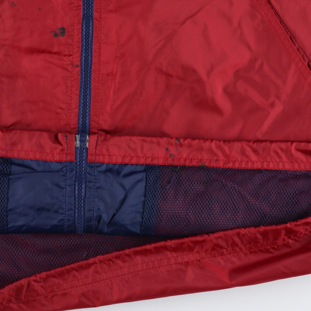 00'S Adidas nylon jacket, men's size L Nylon burgundy type Vintage Second Hand