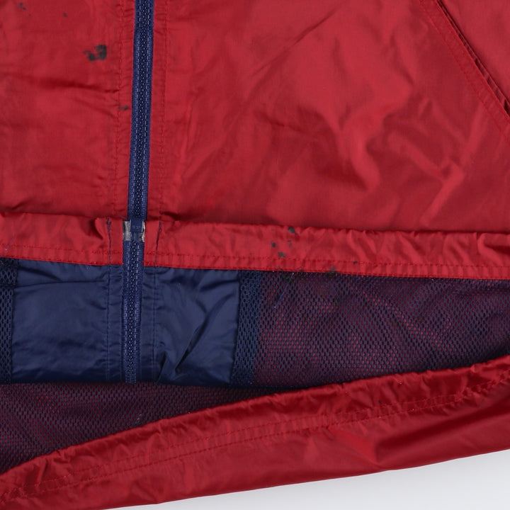 00'S Adidas nylon jacket, men's size L Nylon burgundy type Vintage Second Hand