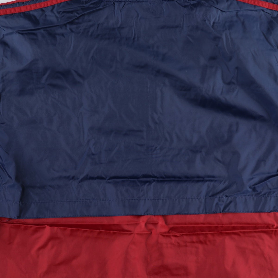 00'S Adidas nylon jacket, men's size L Nylon burgundy type Vintage Second Hand