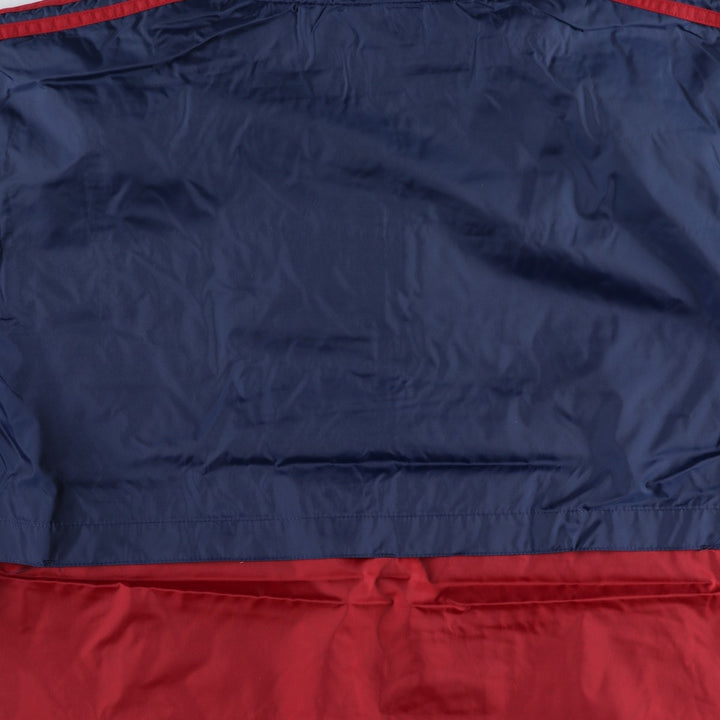 00'S Adidas nylon jacket, men's size L Nylon burgundy type Vintage Second Hand