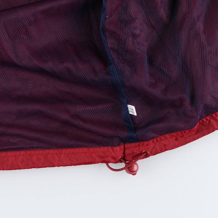 00'S Adidas nylon jacket, men's size L Nylon burgundy type Vintage Second Hand