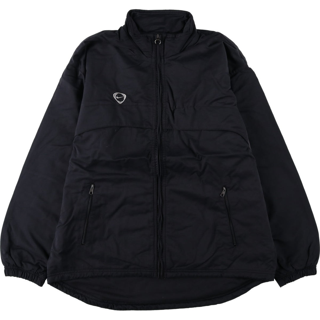 ~2000'S Nike Team Windbreaker, Men's Size Medium Nylon black type Vintage Second Hand