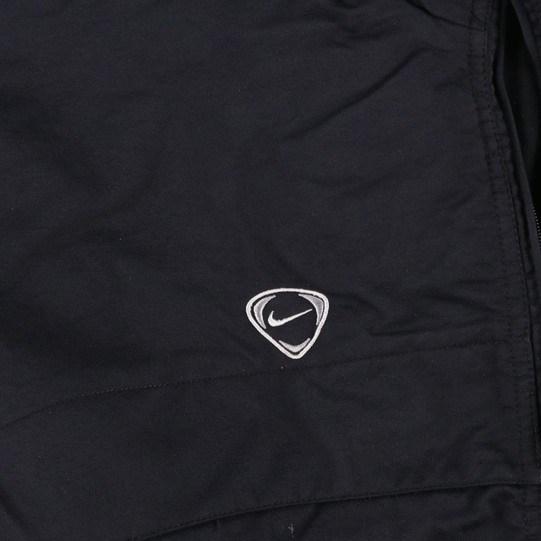 ~2000'S Nike Team Windbreaker, Men's Size Medium Nylon black type Vintage Second Hand