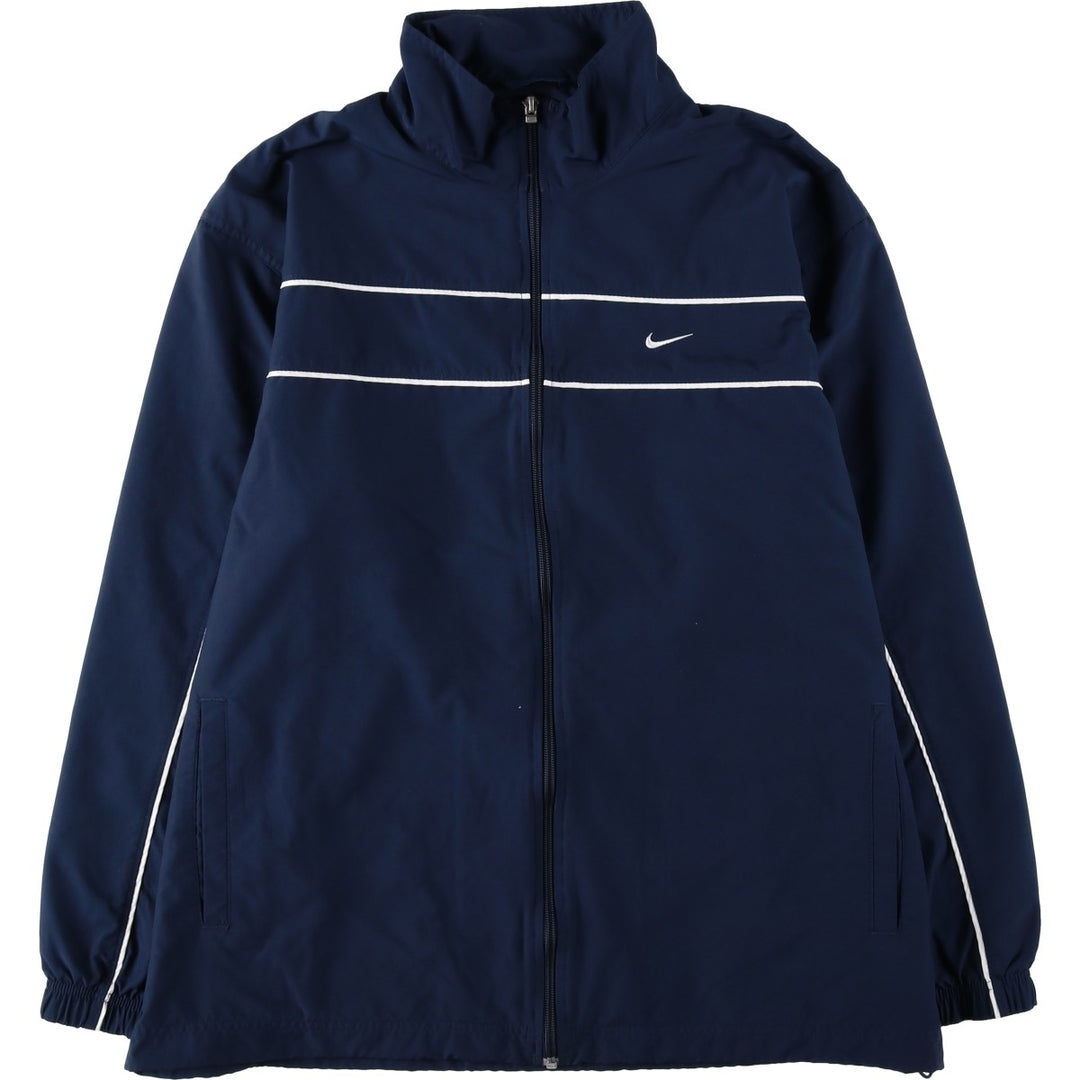 00'S Nike Windbreaker Men's XL polyester navy blue type Vintage Second Hand