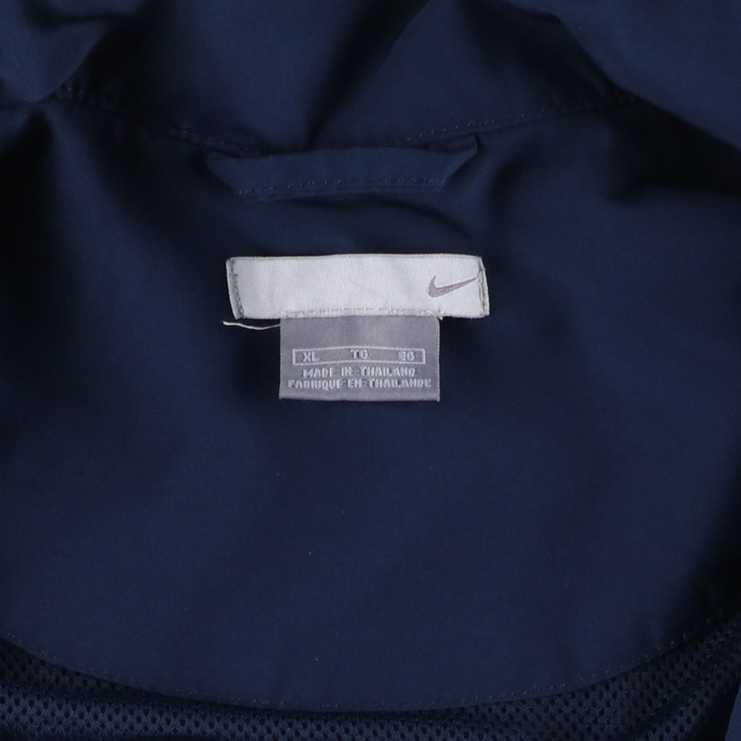 00'S Nike Windbreaker Men's XL polyester navy blue type Vintage Second Hand
