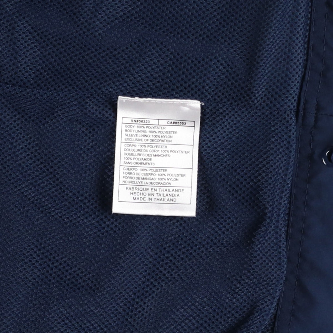 00'S Nike Windbreaker Men's XL polyester navy blue type Vintage Second Hand