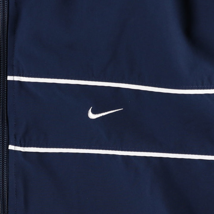 00'S Nike Windbreaker Men's XL polyester navy blue type Vintage Second Hand