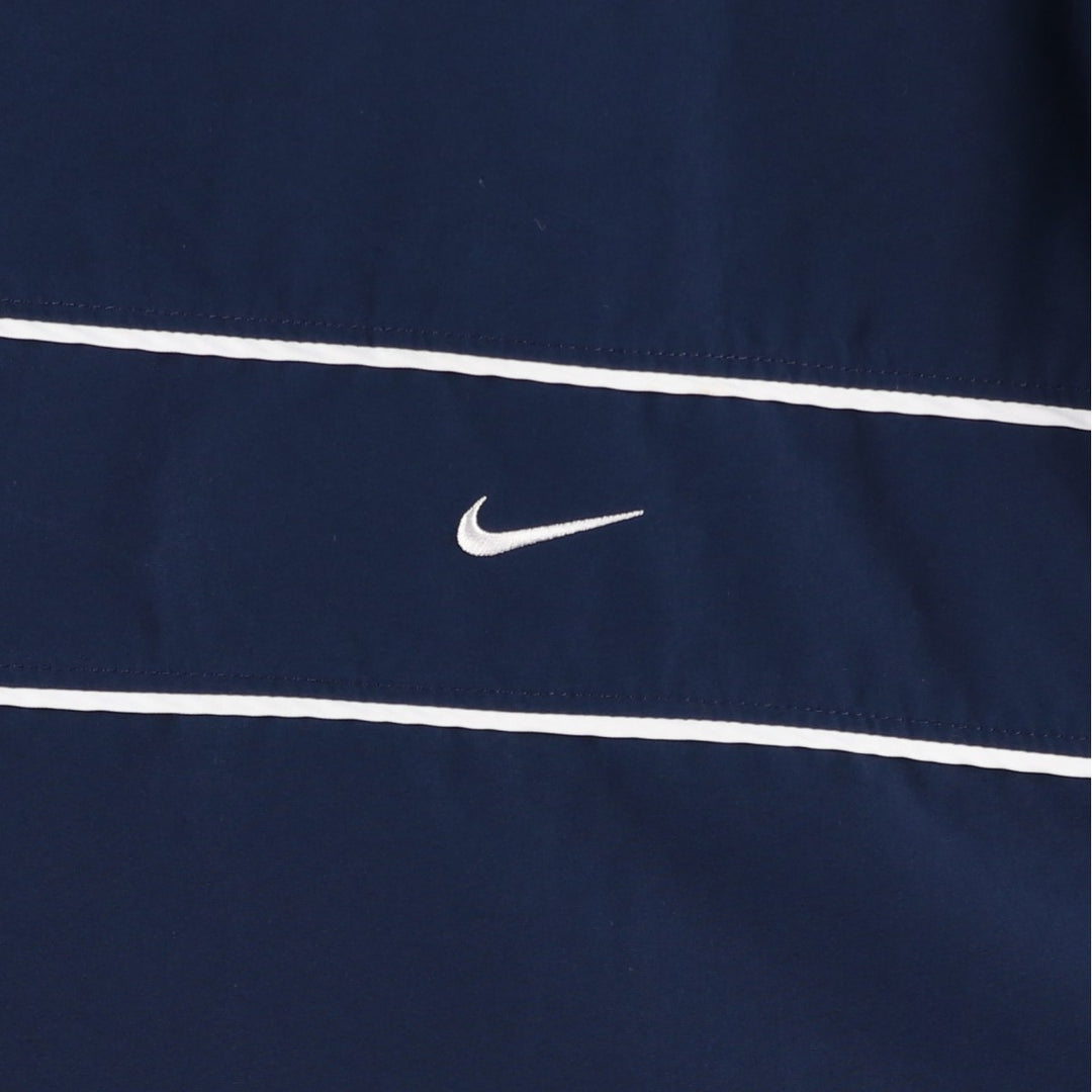 00'S Nike Windbreaker Men's XL polyester navy blue type Vintage Second Hand