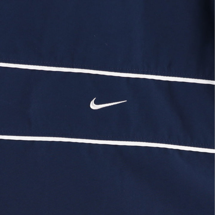 00'S Nike Windbreaker Men's XL polyester navy blue type Vintage Second Hand