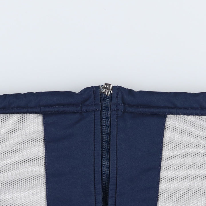 00'S adidas windbreaker, men's size L polyester navy blue type Vintage Second Hand